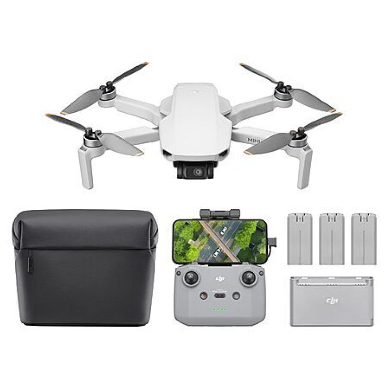 DJI Mini 4K Drone Combo – 3 Batteries + RC-N1C Controller – $309 Deal
