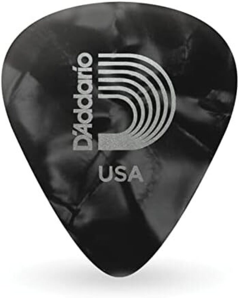25-Pack D'Addario Celluloid Guitar Picks (Medium) – $4.99 Deal