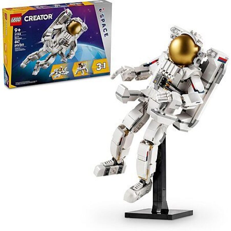 LEGO Creator 3-in-1 Space Astronaut Set – 647 Pieces for $43.95