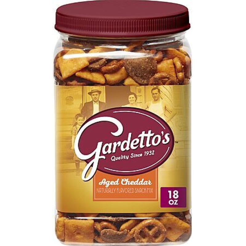 Gardetto's Aged Cheddar Snack Mix 18‑oz – $5.55 (5% off Subscribe & Save)