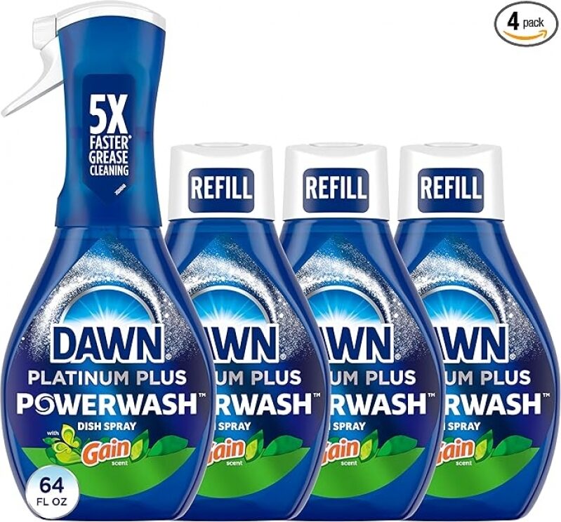 Dawn Powerwash 64 oz Spray + 3 Refills – $12.87 After Coupon & Subscribe