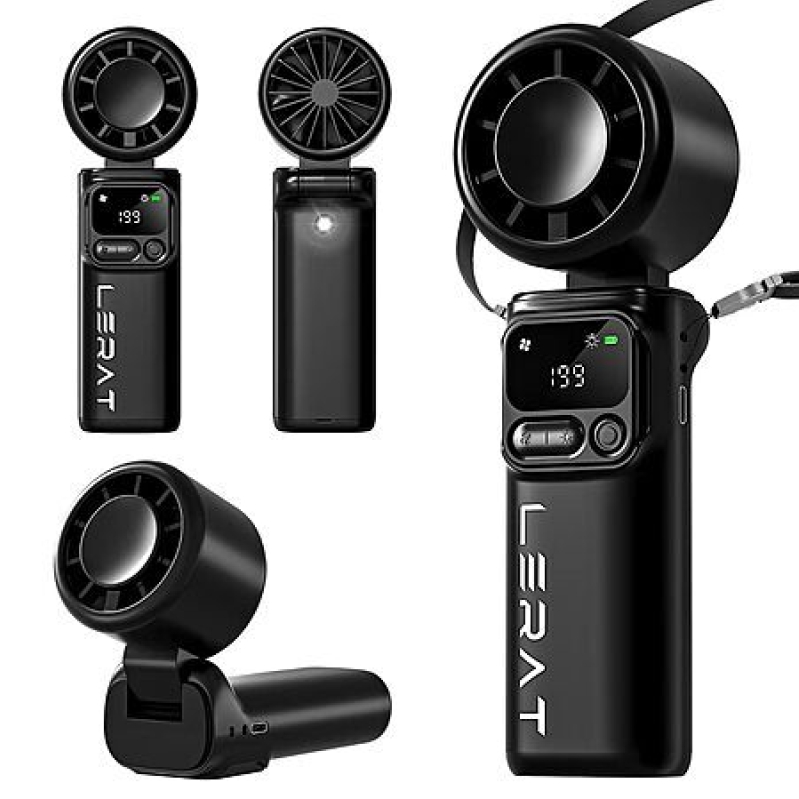 Lerat 3-in-1 Portable Handheld Turbo Fan – 50% Off, $9.99