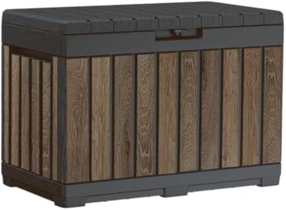 50‑Gal Keter Everwood Resin Deck Box – $64.78 Deal, Free Shipping