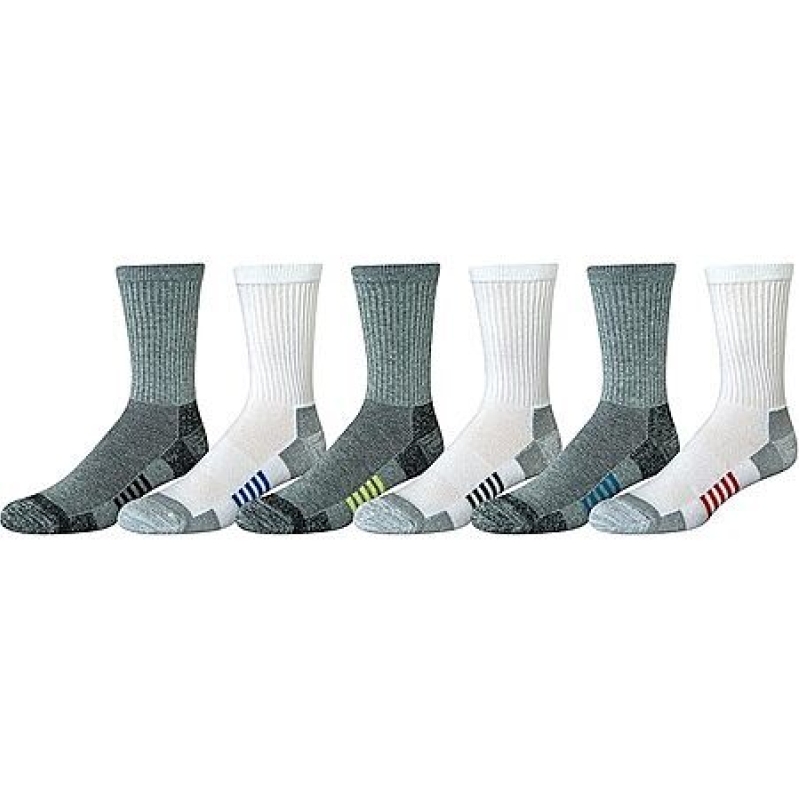 6-Pair Amazon Essentials Men's Athletic Crew Socks – $4.20 Deal