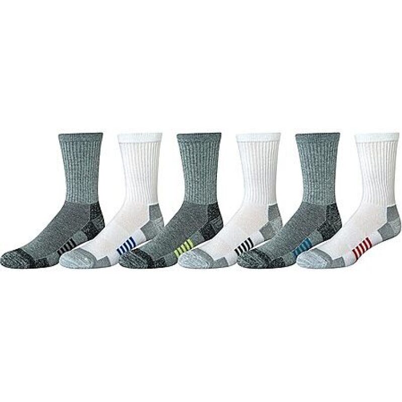 6-Pair Amazon Essentials Men's Athletic Crew Socks – $4.20 Deal