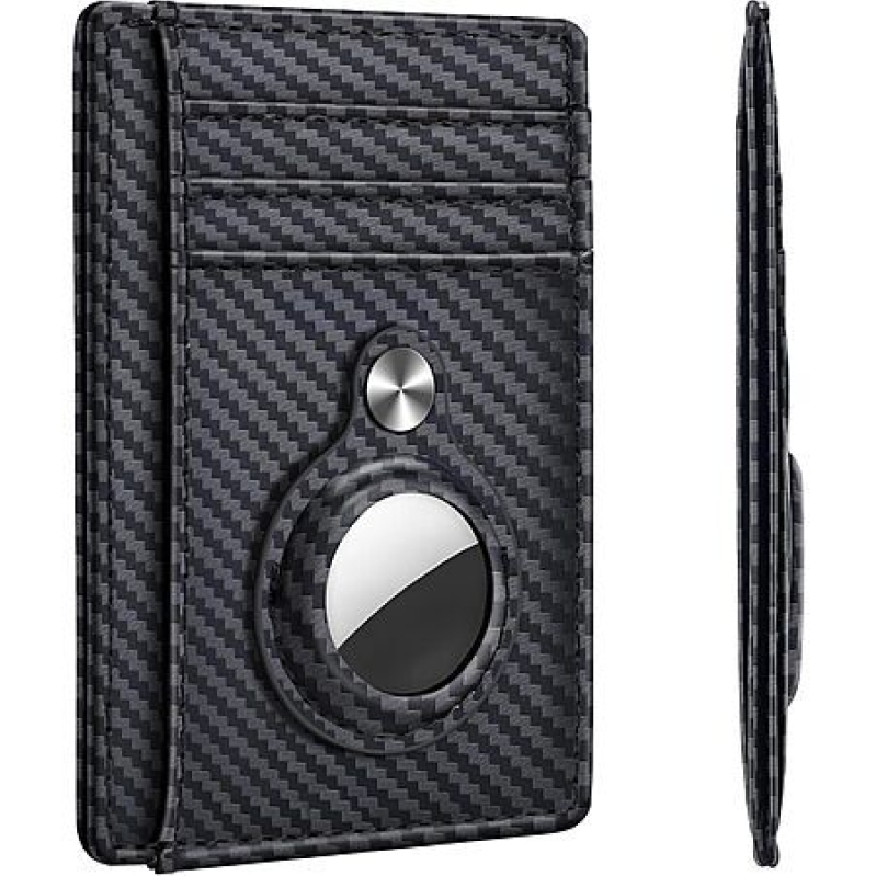 Hawanik RFID Minimalist Wallet + Airtag Holder – 50% Off for $4.99