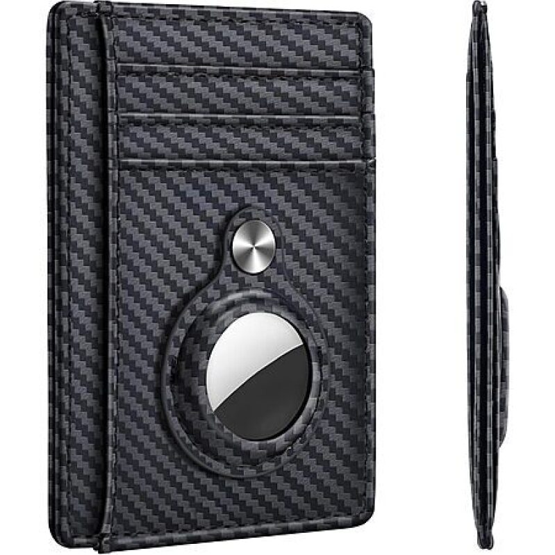 Hawanik RFID Minimalist Wallet + Airtag Holder – 50% Off for $4.99
