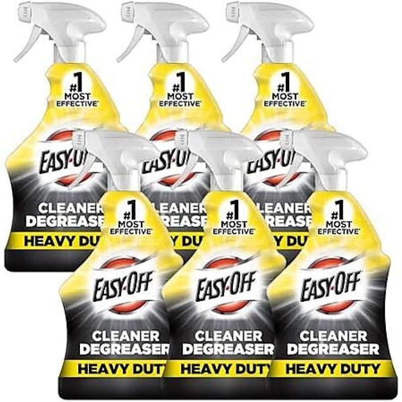 6‑Pack Easy-Off Heavy Duty Degreaser Spray – 32oz Each, $10.74 (5% Off)
