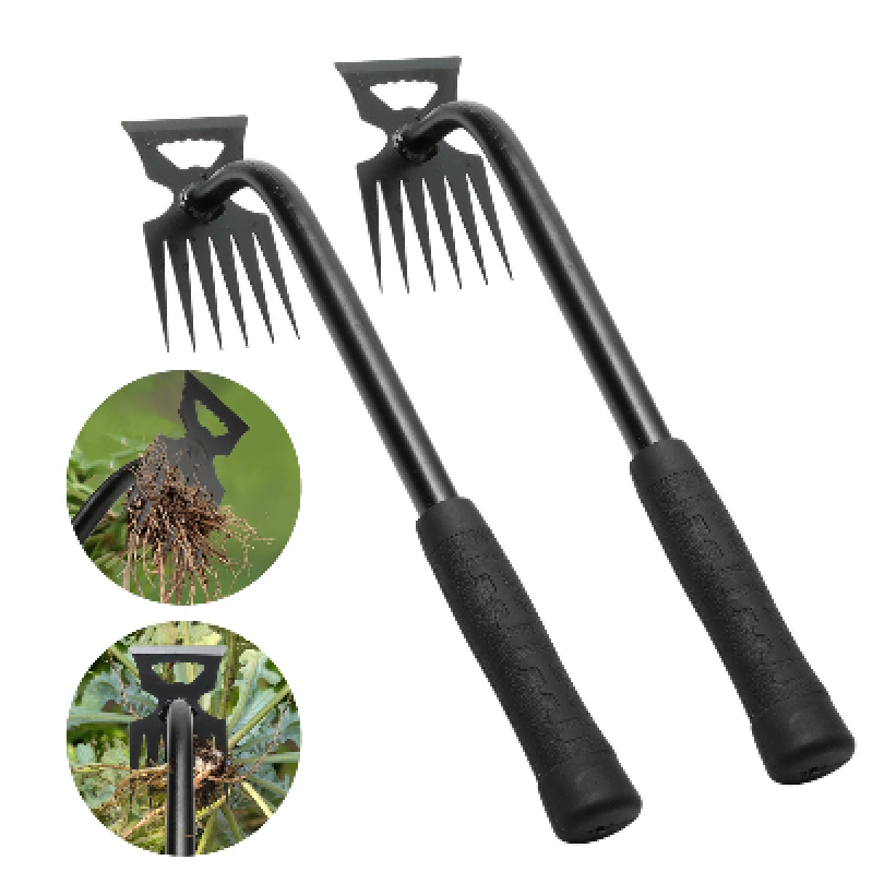 Effortless Weeding Made Easy with DMwespe Manual Weed Pullers - 2 Pack