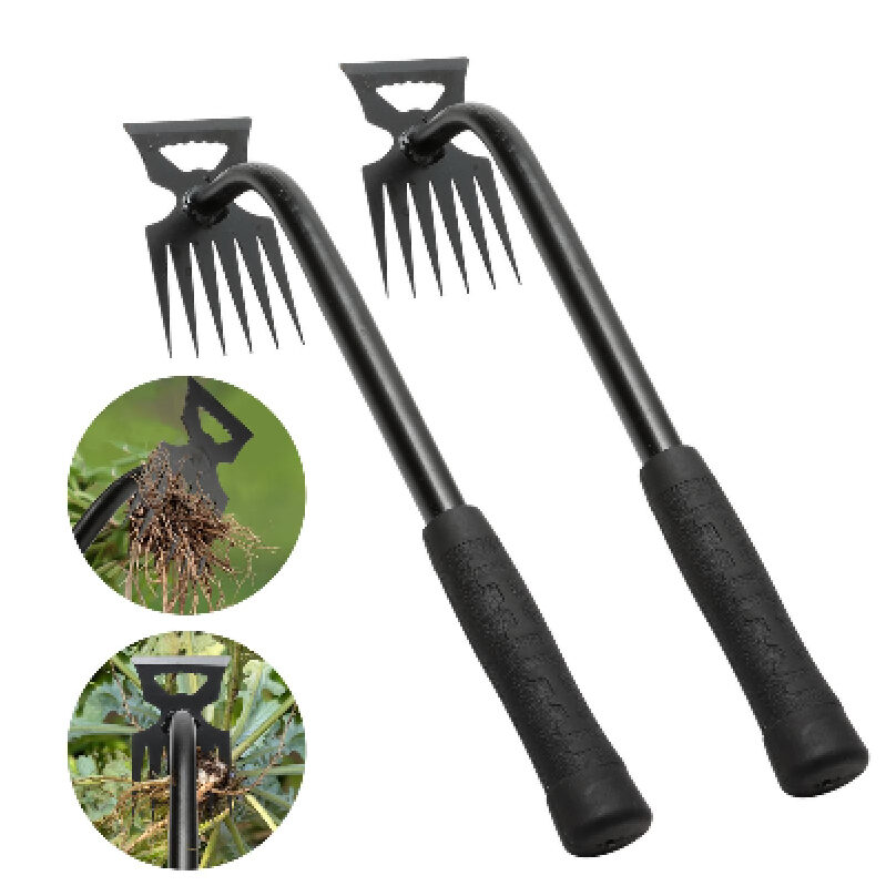 Effortless Weeding Made Easy with DMwespe Manual Weed Pullers - 2 Pack