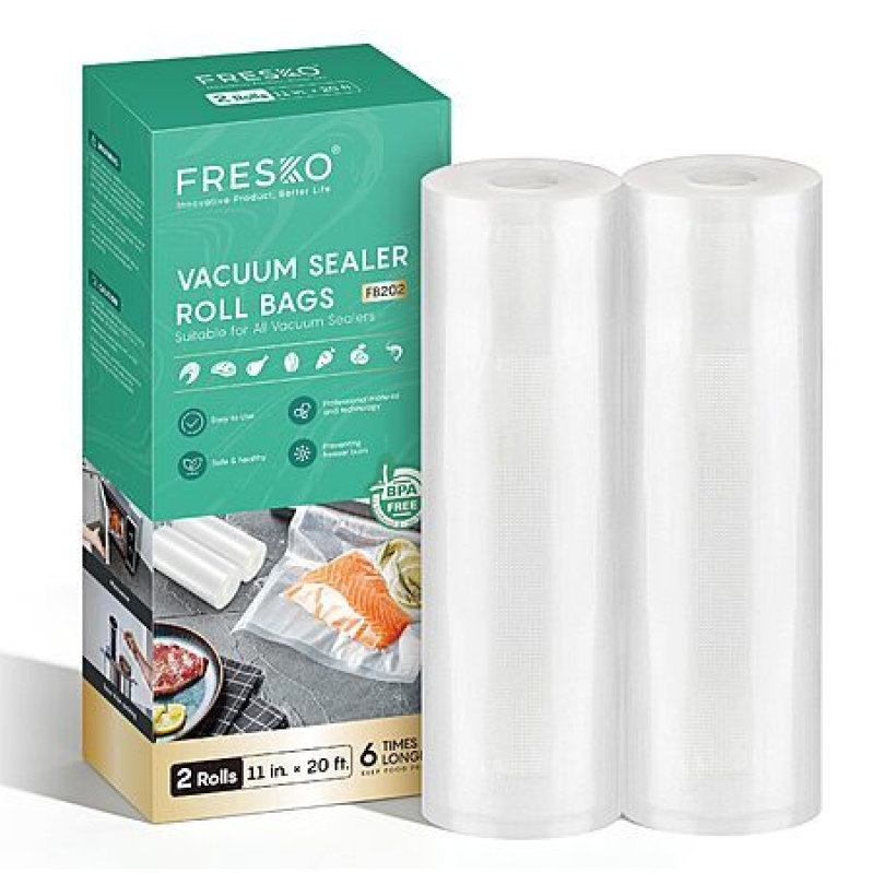 FRESKO 2-Pack Vacuum Sealer Bag Rolls - 11