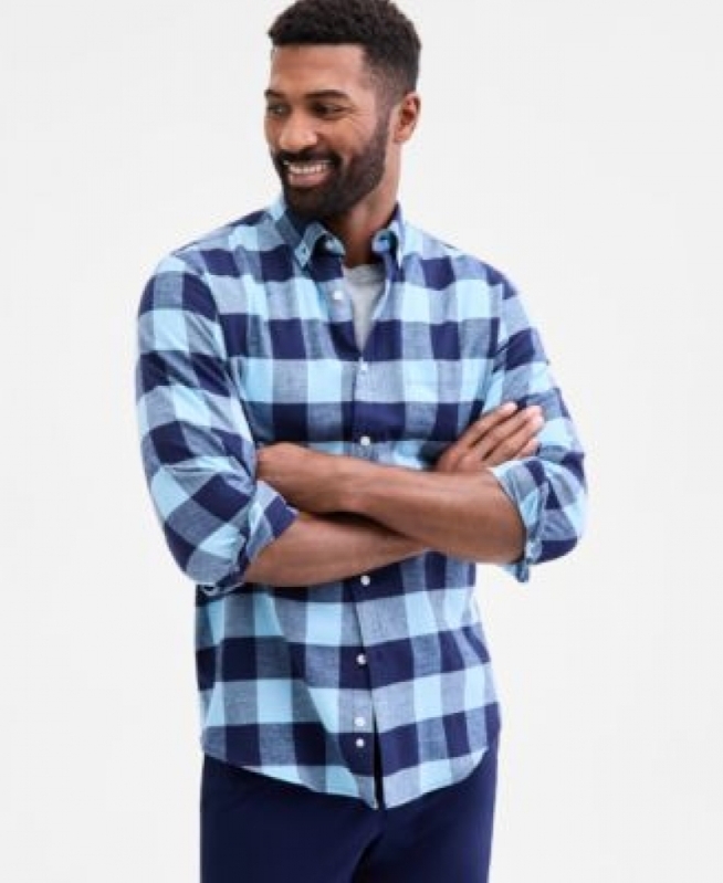 Macy's Men's Regular-Fit Flannel Shirt - Great Value