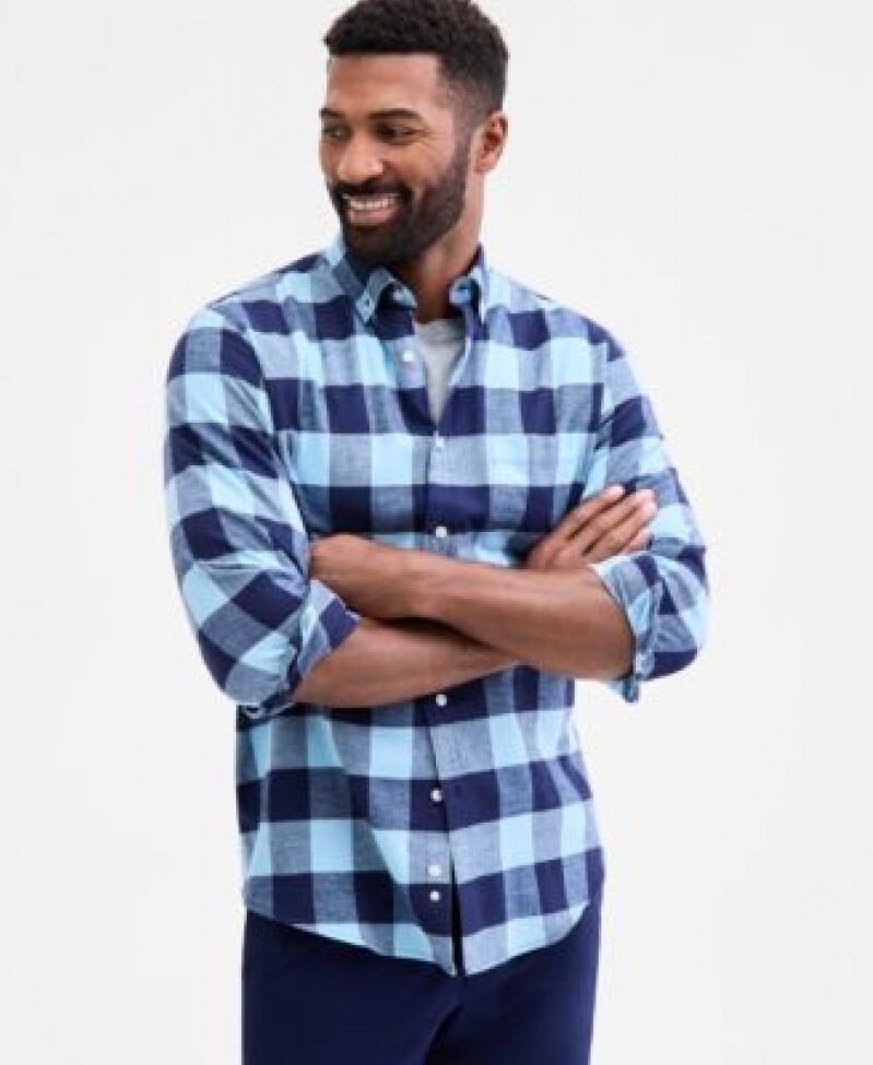 Macy's Men's Regular-Fit Flannel Shirt - Great Value