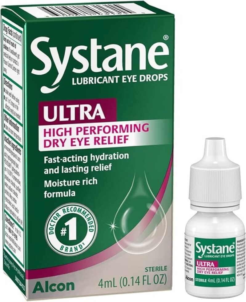 Systane Ultra Lubricant Eye Drops: Long-Lasting Dry Eye Relief