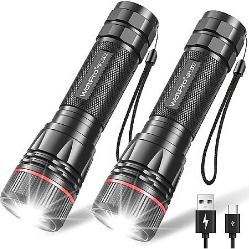 Grab These WdtPro LED Mini Rechargeable Flashlights - Only $8.95