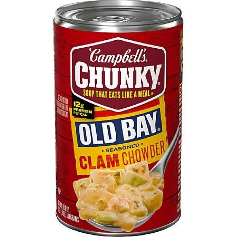Campbell's Chunky OLD BAY Seasoned Clam Chowder - Budget-Friendly Meal Deal