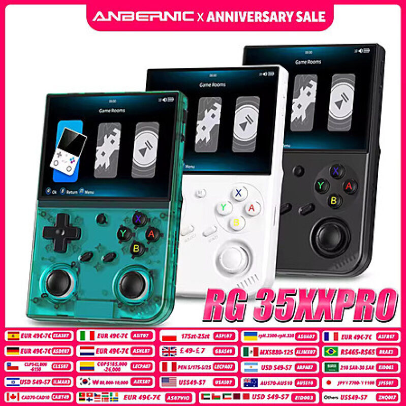 Anbernic RG 35XXPro Retro Handheld with 3.5
