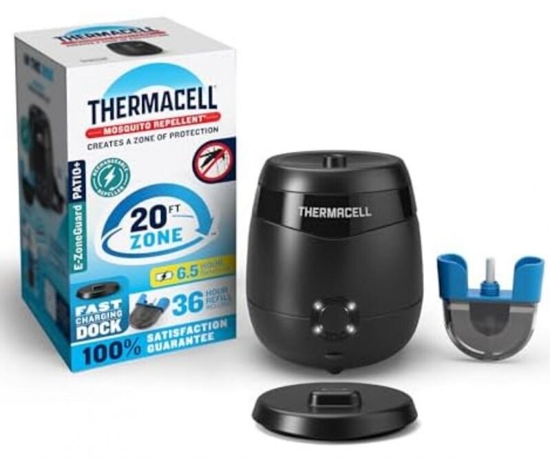 Thermacell E-Series Rechargeable Mosquito Repellent - 20' Zone Protection