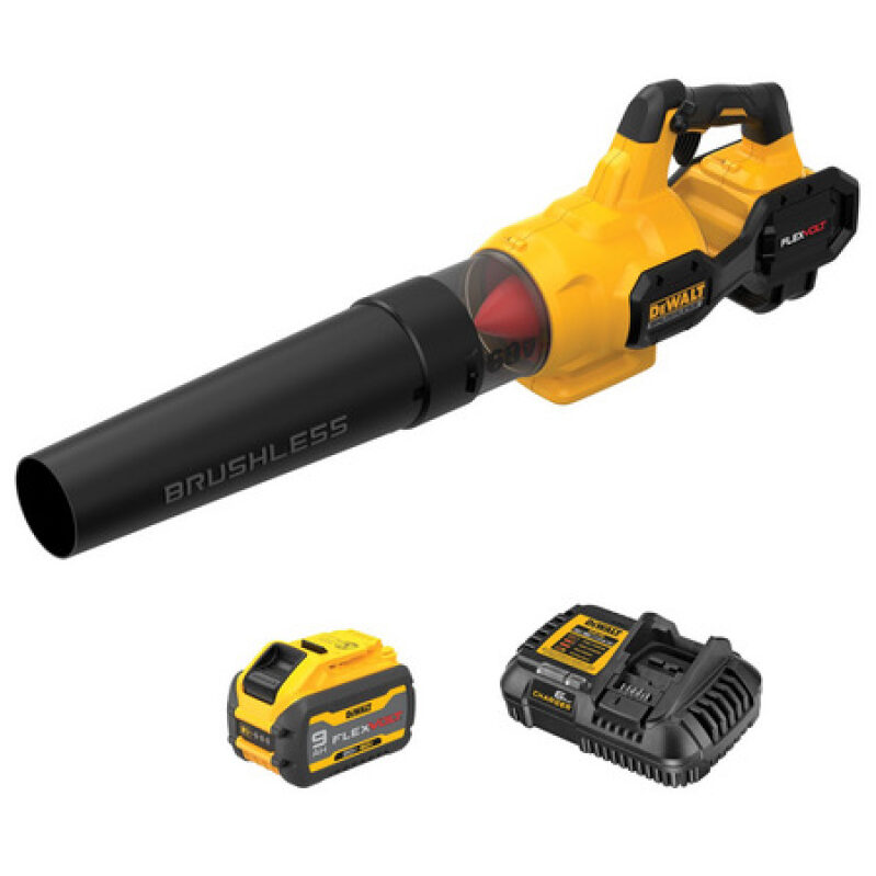 DEWALT 60V MAX Brushless Cordless Leaf Blower w/ 9.0 Ah Battery & Charger on Sale