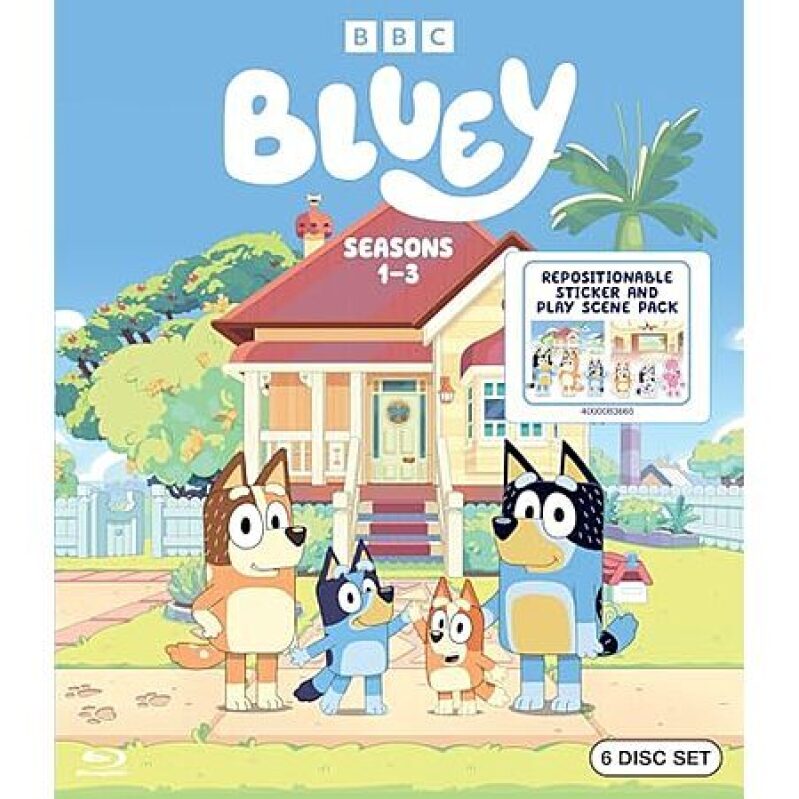 Bluey: Seasons 1-3 (Blu-ray) - An Engaging Collection for Kids