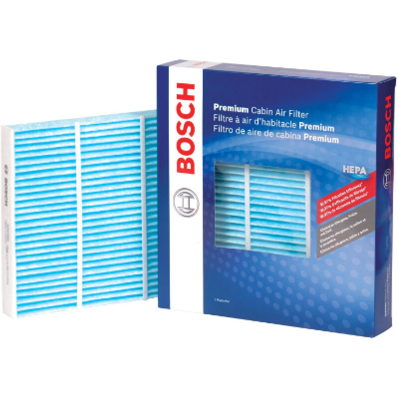 Bosch Premium Cabin Air Filter - High-Efficiency Filtration for Cleaner Air