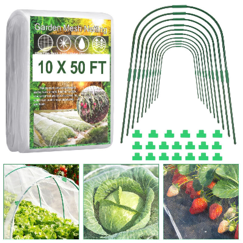 Protect Your Garden with Our 10 Set 50FT Insect Protection Nets