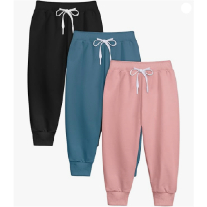 Comfortable and Durable Children's Joggers - 3-Pack