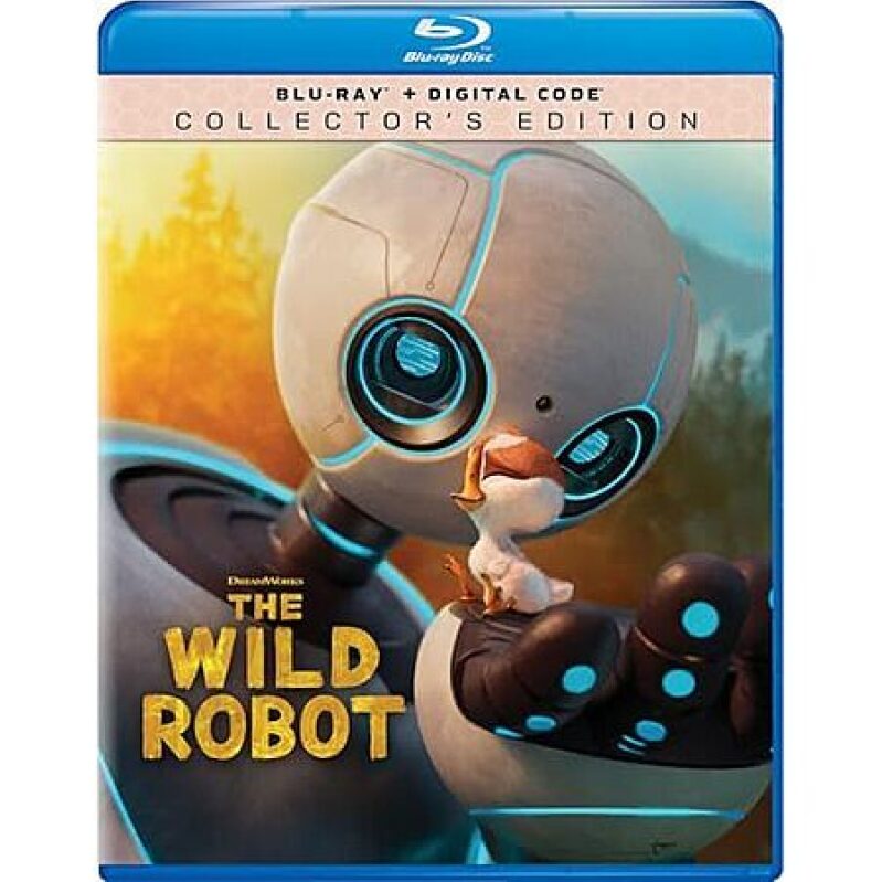 The Wild Robot: Collector's Edition (Blu-ray + Digital HD) - Must-Have for Animation Fans