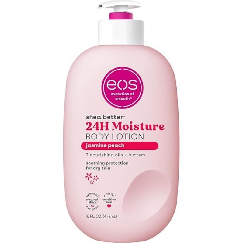 EOS Jasmine Peach Body Lotion - Ultimate Hydration & Skin Care