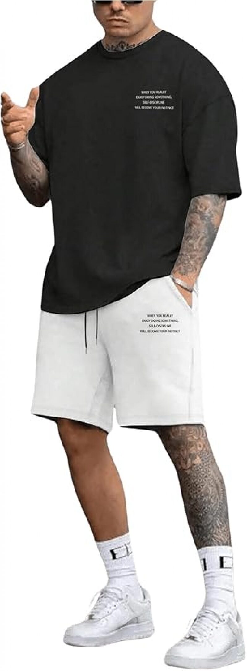 Verdusa Men's 2 Piece Tracksuit: Versatile Summer Outfit
