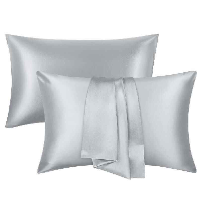 Luxurious Silk Satin Pillowcases - 2 Piece Set