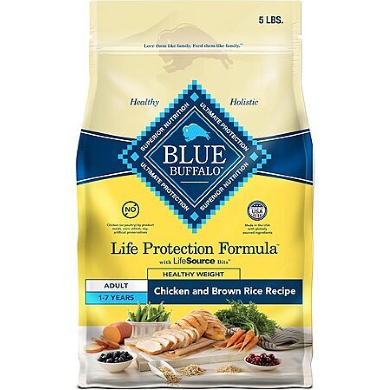 Blue Buffalo Life Protection Formula Adult Dry Dog Food - Healthy Weight, Chicken & Brown Rice