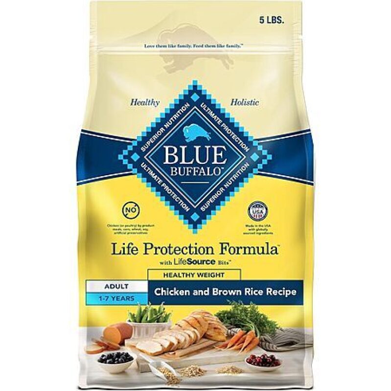 Blue Buffalo Life Protection Formula Adult Dry Dog Food - Healthy Weight, Chicken & Brown Rice