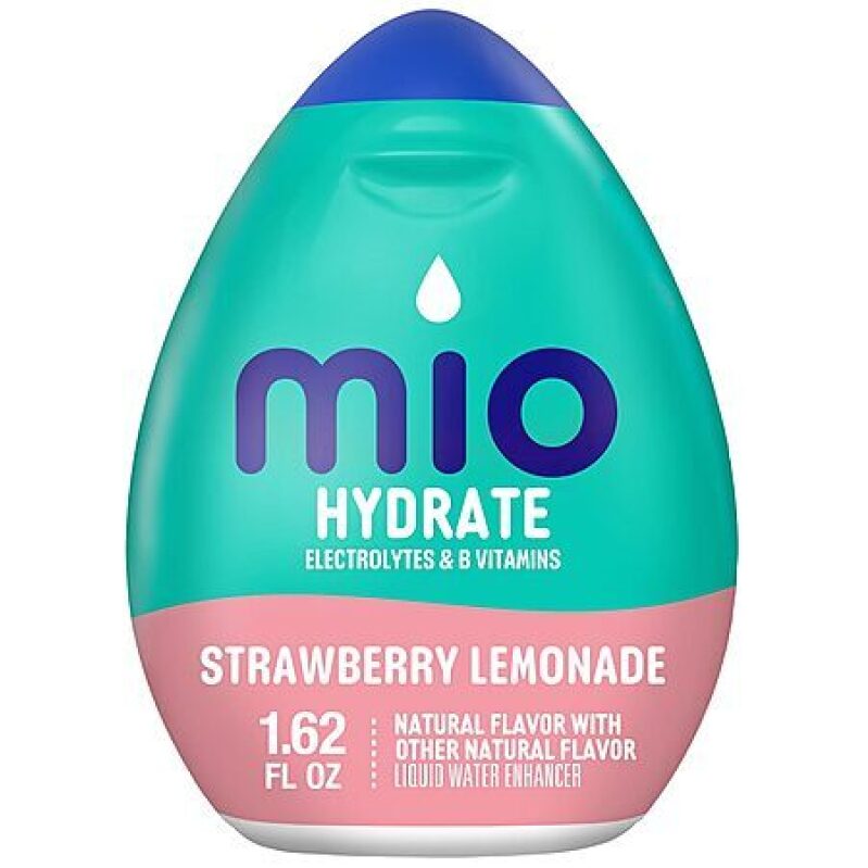 1.62-Oz MiO Hydrate Liquid Water Enhancer (Strawberry Lemonade) - Refreshing Deal