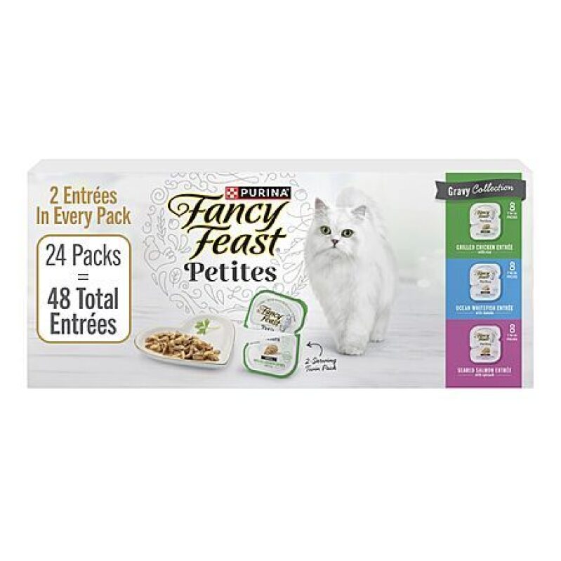 24-Pack Purina Fancy Feast Wet Cat Food Variety Deal