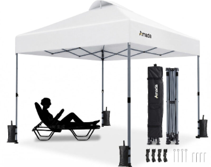 10x10 Pop Up Canopy Tent with Accessories - Perfect for Outdoor Activities