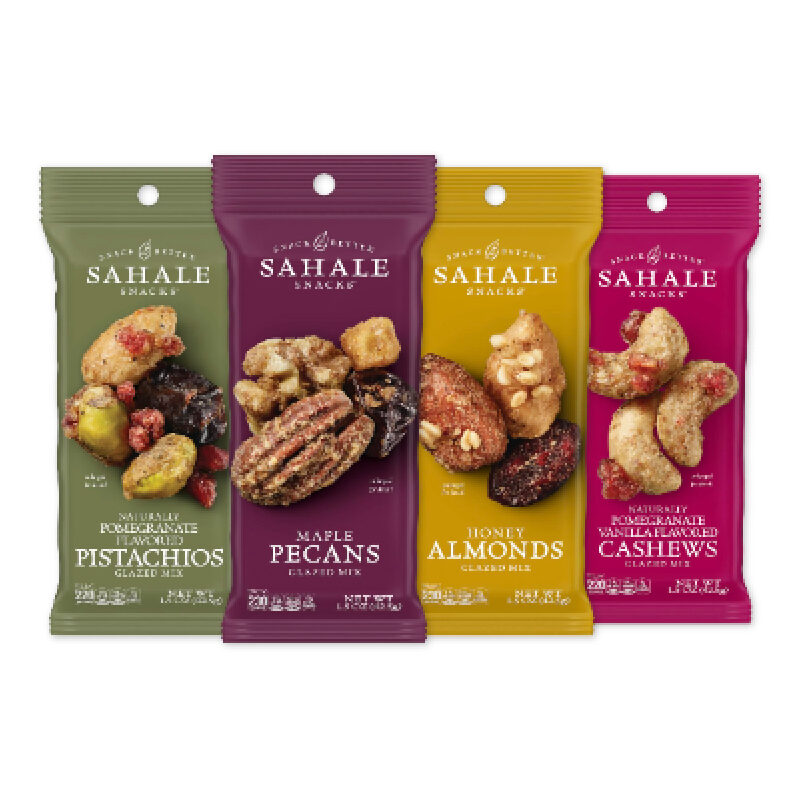 Sahale Snacks Variety Pack: 12 Bags of Mixed Flavor Nuts