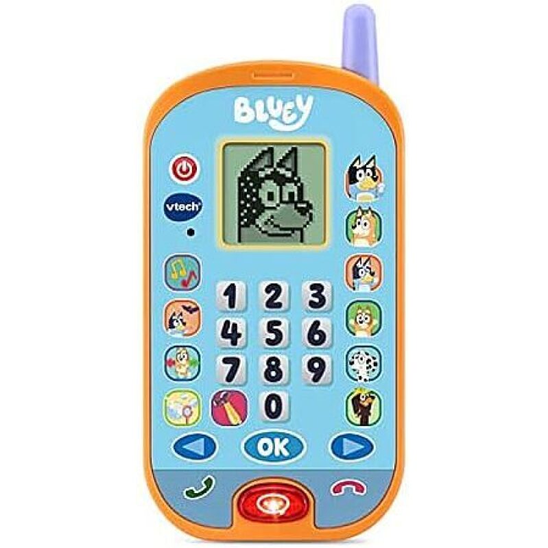 VTech Bluey Ring Ring Phone Toy - Perfect for Kids Ages 3-6