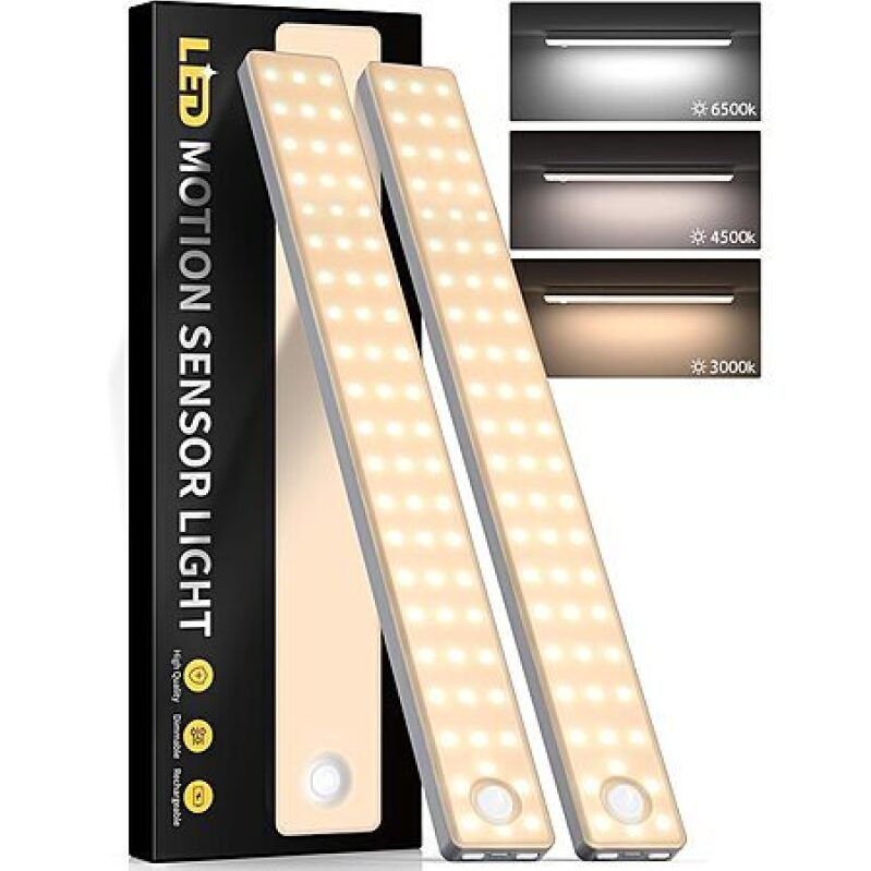 Affordable 2-pk 13' LED Under Cabinet Lights by Auxoda