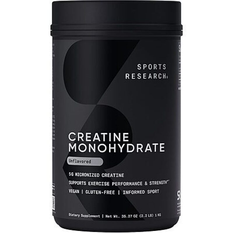 Boost Your Performance with Sports Research Creatine Monohydrate