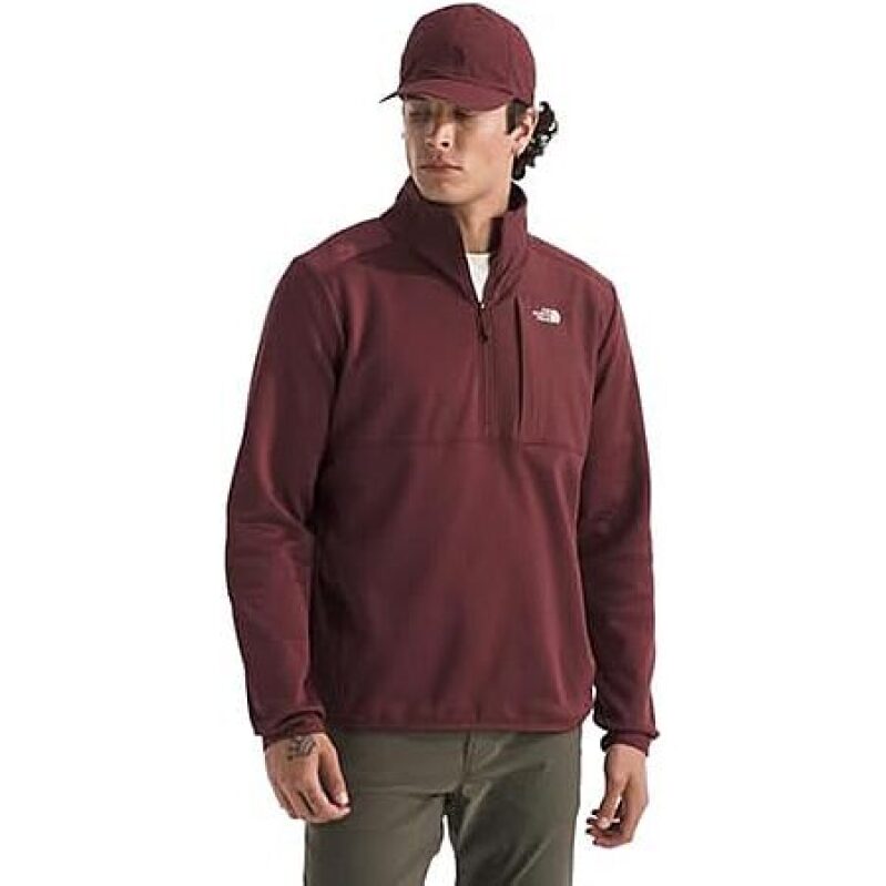 The North Face Men's TNF Performance Fleece 1/4 Zip Jacket (Sumac) - On Sale