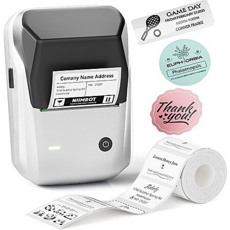 NIIMBOT B1 Thermal Label Printer + 230-Count 2