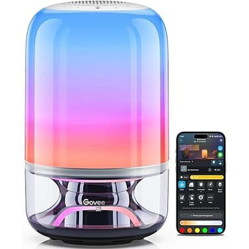 Govee Table Lamp 2 Pro x Sound by JBL: Smart Cordless Lamp with Speaker
