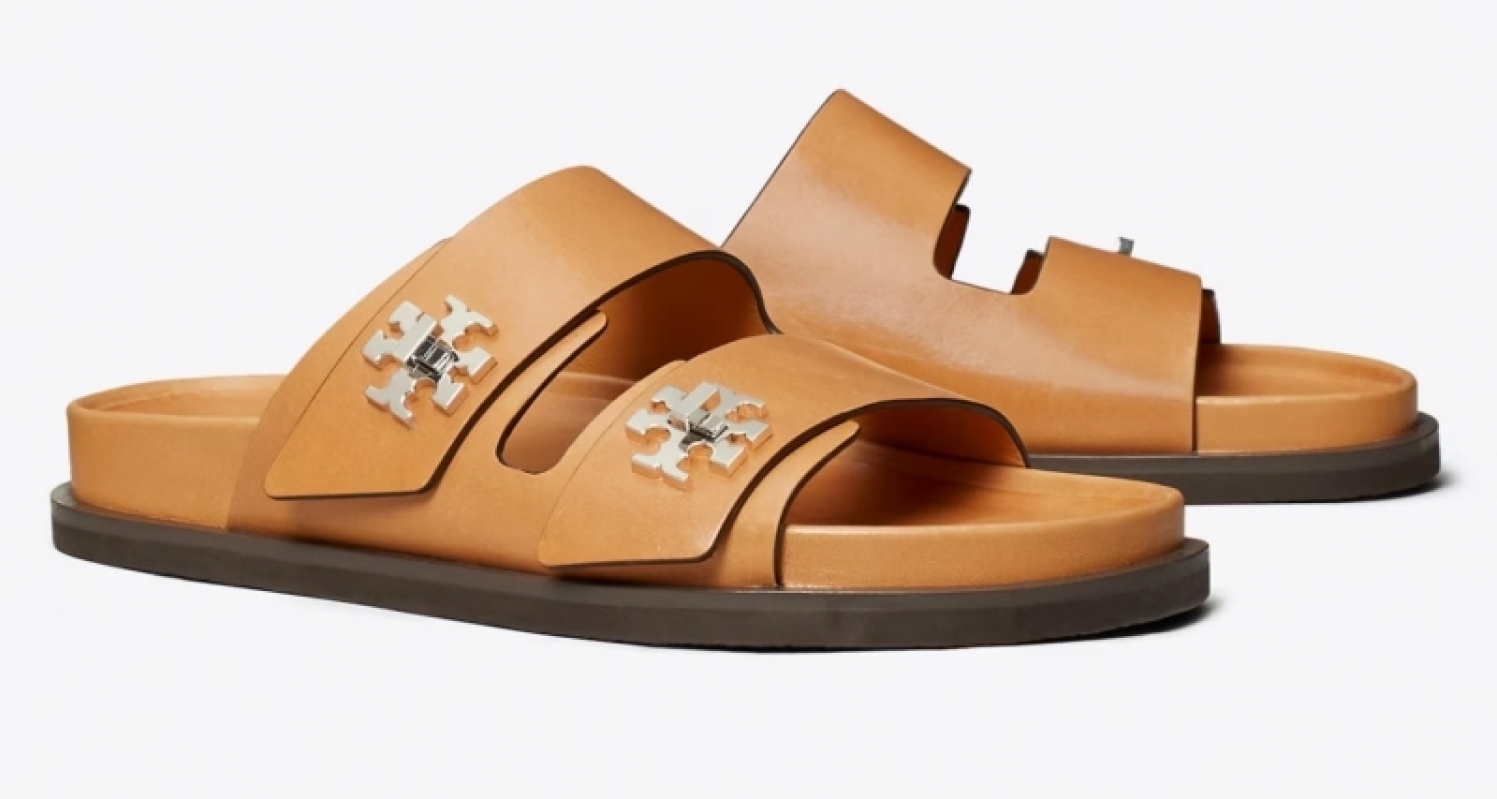 Tory Burch Turnlock Sport Slide Sandals - Classic Design, Modern Comfort