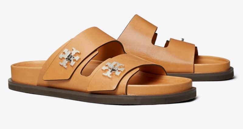 Tory Burch Turnlock Sport Slide Sandals - Classic Design, Modern Comfort