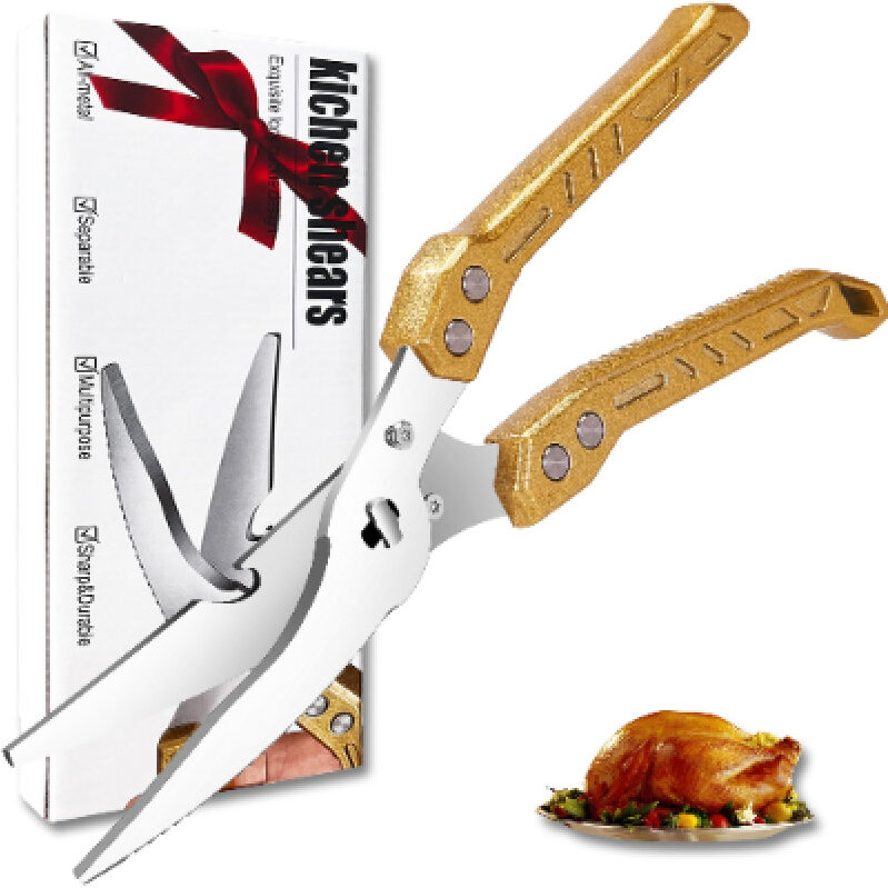 Effortless Poultry Prep with SLEMOON Kitchen Shears