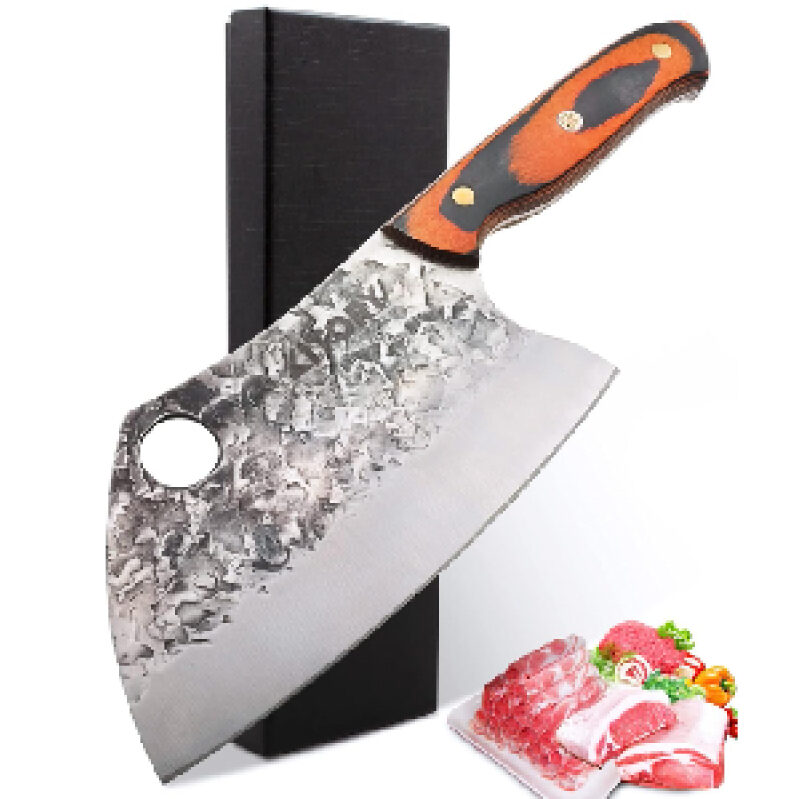 Kitory High Carbon Steel Kitchen Cleaver - Durable and Sharp