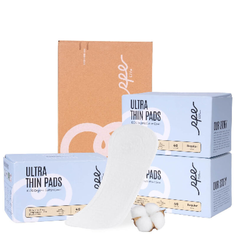 RPE Life Organic Sanitary Pads for Women - 240 Count, Special Offer