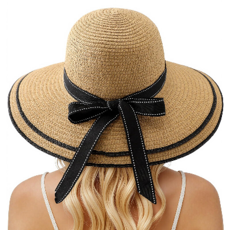 TOBEHIGHER Women's Wide Brim Sun Hat - Special Deal $7.99