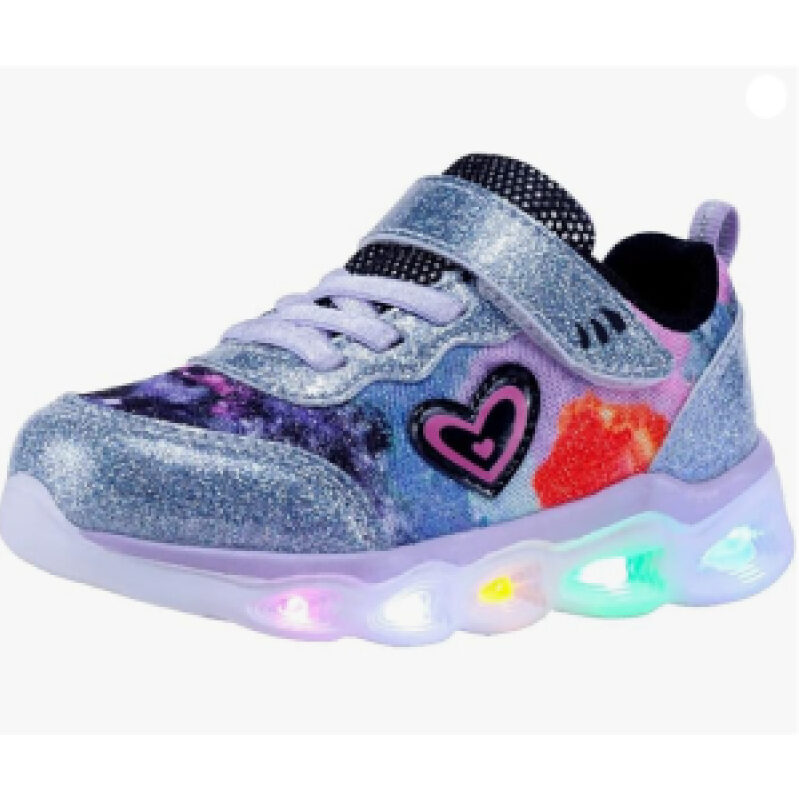AkkPeiex LED Light-Up Sneakers for Kids - Special Deal $12.99